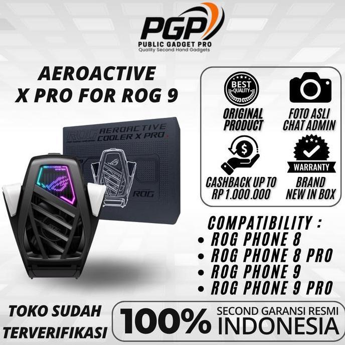 AEROACTIVE X ASUS ROG PHONE 8 PRO | AERO COOLER | AEROCOOLER