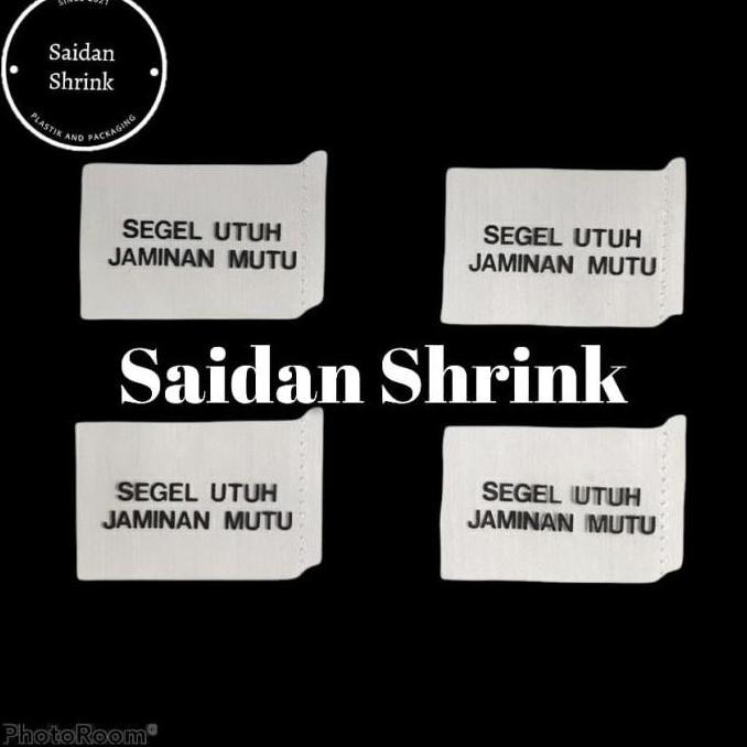 Segel plastik Tutup Botol SUJM Bening Segel Tutup Botol