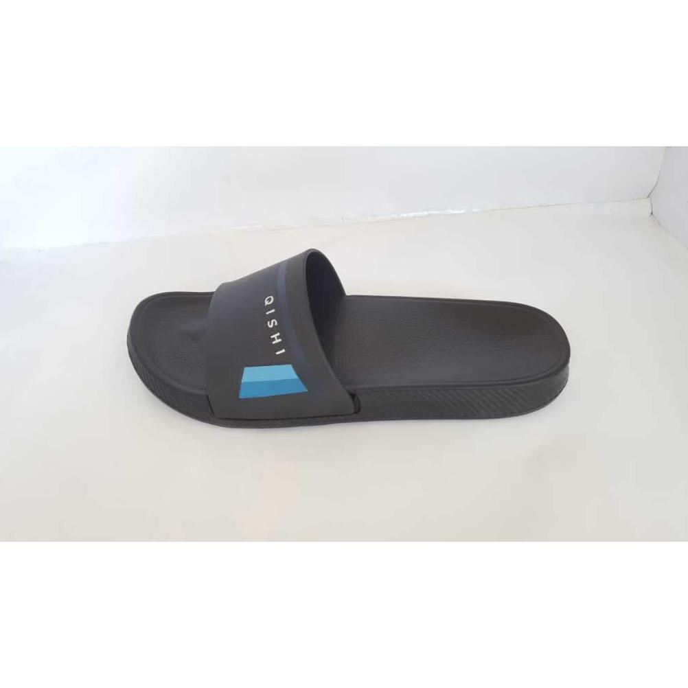 FREE ONGKIR QISHI SANDAL PRIA LEBARAN CASUAL SANTAI SANDAL PRIA QISHI UKURAN 40 - 43