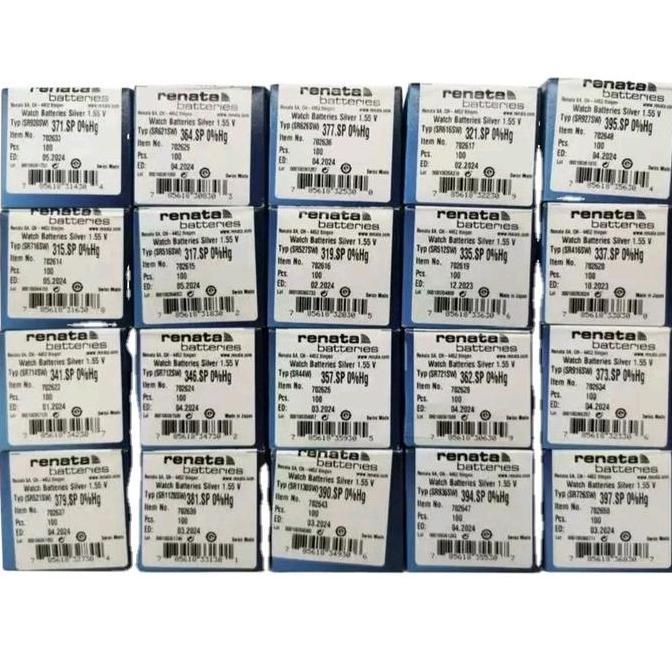 Baterai/Batu jam tangan Renata 100% Original murah