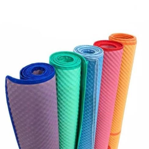 Tikar Karpet Tebal Matras Plastik Spon Polos Tebal Ukuran Kecil