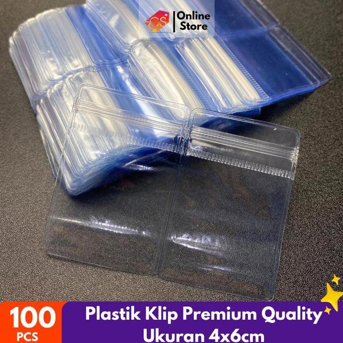 Plastik Klip Zip Lock Tebal Premium Quality 4x6cm