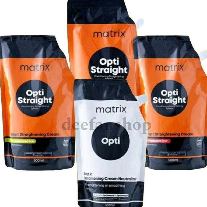 MATRIX Opti Straight Smoothing / Optistraight  Meluruskan Rambut 500ml