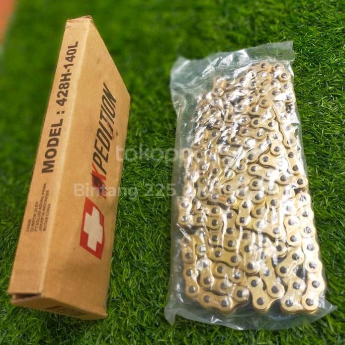 Ready RANTAI EXPEDITION 140L 428H rantai KLX atau long arm