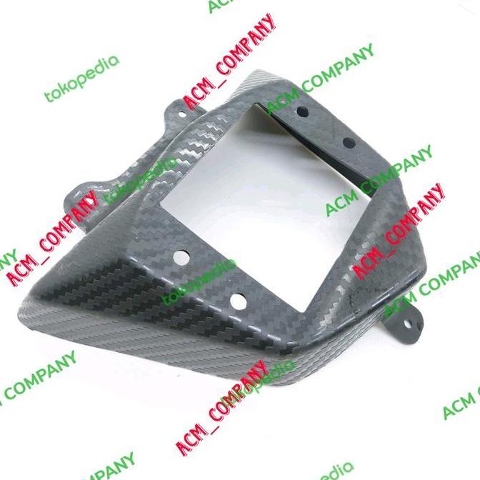 Ready COVER BATOK CASING LAMPU DEPAN HITAM KARBON YAMAHA WR155 WR 155