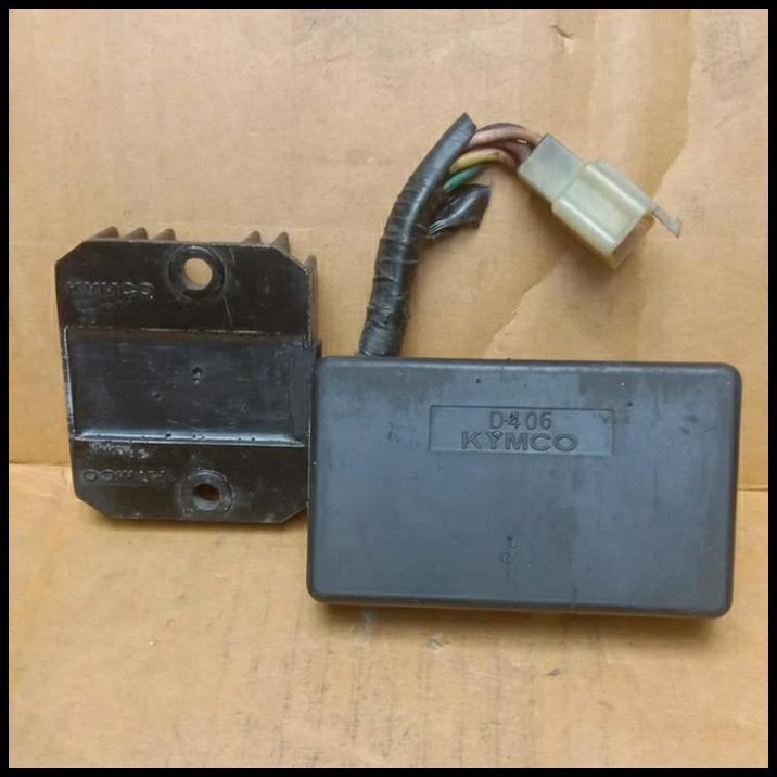 DISKON CDI DAN KIPROK REGULATOR KYMCO METICA ORIGINAL 