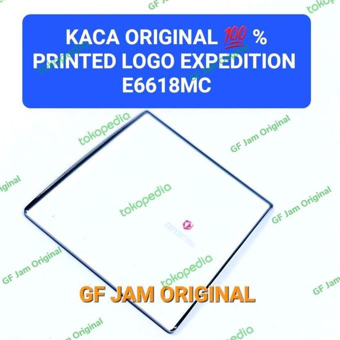 Ready KACA JAM TANGAN EXPEDITION E6618MC E6618BF E 6618 MC ORIGINAL 100%