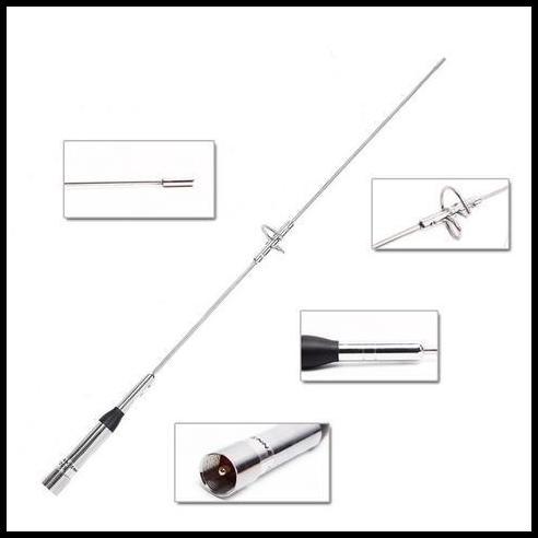 DISKON NAGOYA ANTENA DUAL BAND UHF/SL16-J/M TYPE NR-770S- BLACK