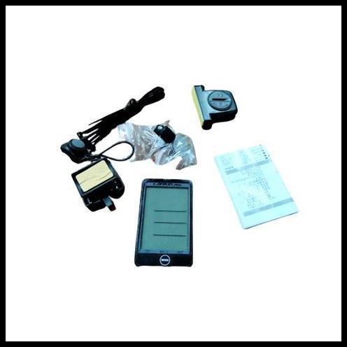 TERLARIS LANKELEISI SPEEDOMETER SEPEDA - BLACK 