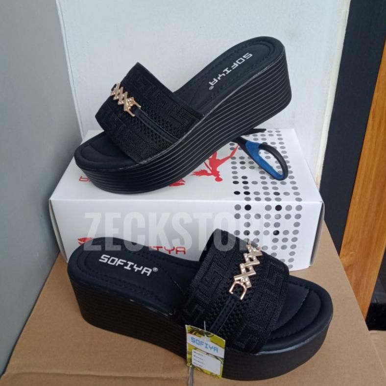 FREE ONGKIR SANDAL WEDGES WANITA PESTA & KONDANGAN | WEDGES HAK TINGGI EMPUK ELEGAN SANDAL WEDGES WA