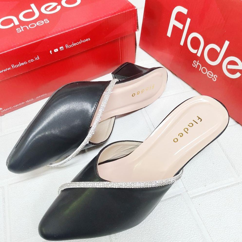 BEST SELLER SANDAL PESTA WISUDA KONDANGAN FLADEO HAK 5CM KODE MS BRAND MATAHARI KEKINIAN SIZE 37-41