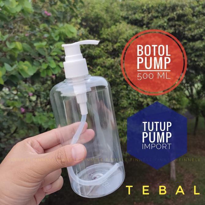 Botol Pump 500 ml - Botol Hand Soap - Botol Hand Sanitizer