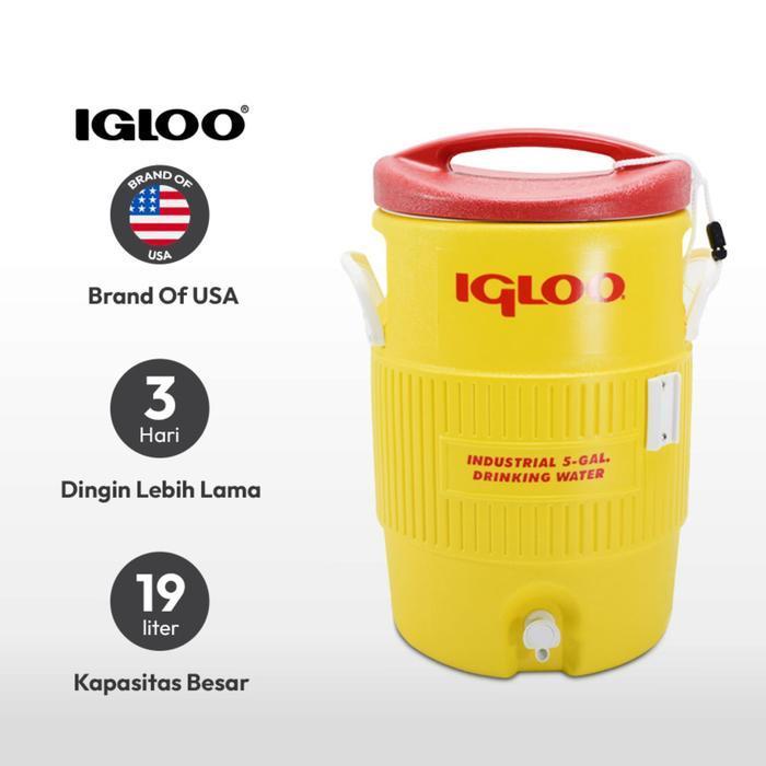 igloo dispenser 19 liter cooler industrial