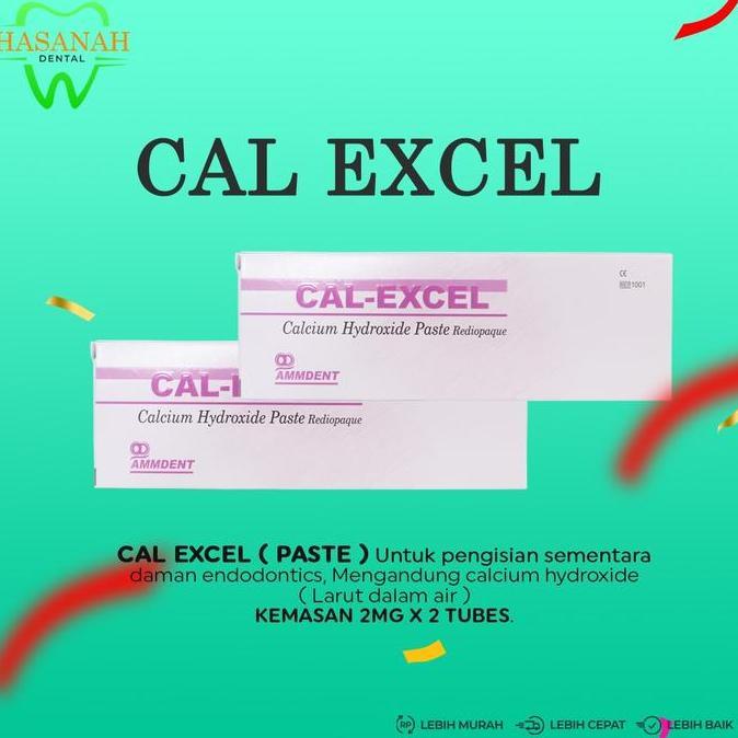 CAL EXCEL AMMDENT ( BAHAN PENGISIAN SEMENTARA SALURAN AKAR )