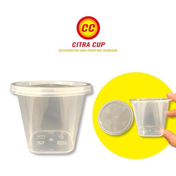 Cup Saos Plastik / Cup Pudding / Gelas Agar / Selai DM 150ml