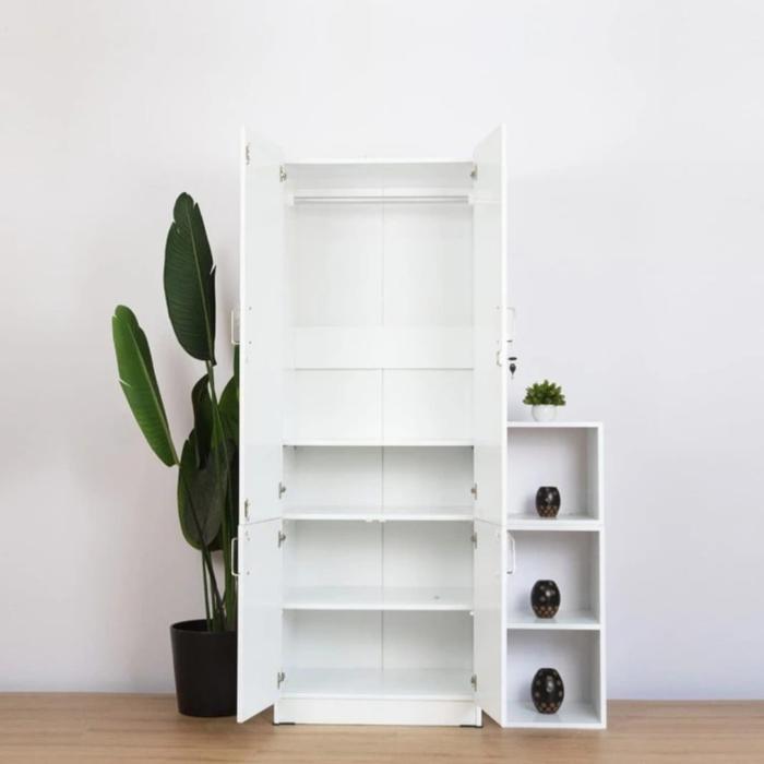 Lemari Pakaian Upvc / Lemari 2 Pintu Anti Air Anti Rayap