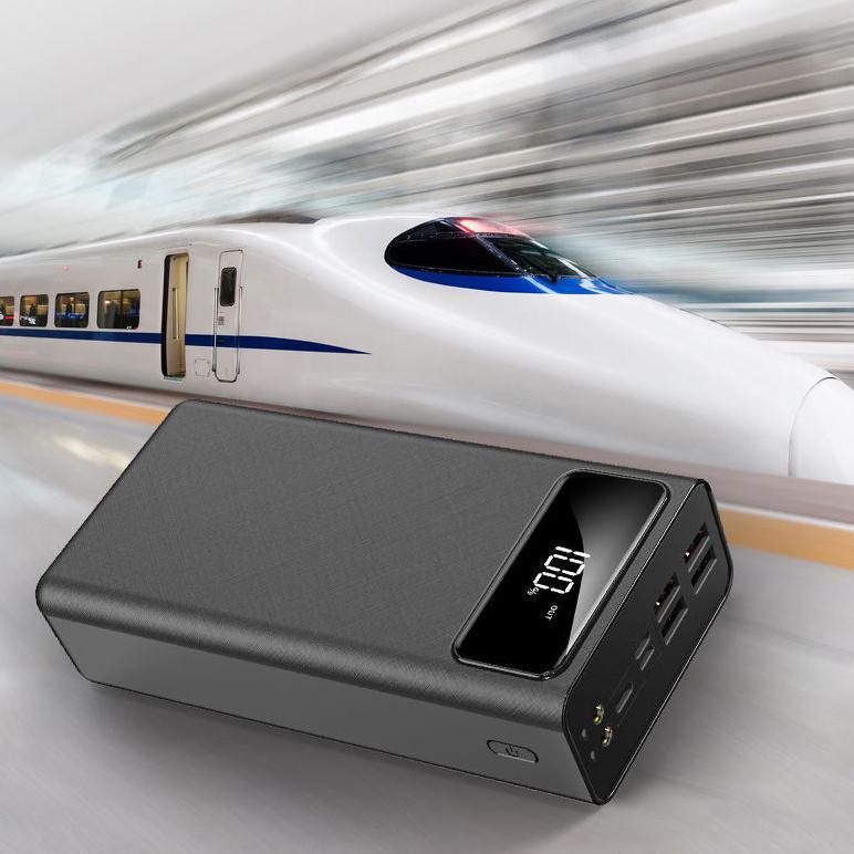 Hot Product 60000Mah Powerbank Fast Charging Full Capacity 4 Usb Charge Ports Pd Fast Charging Power