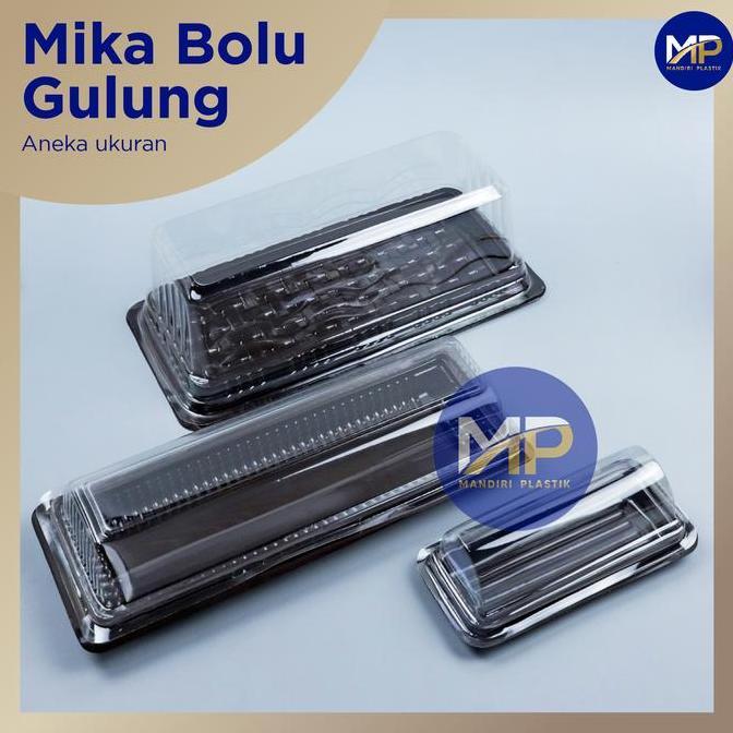 Mika Bolu Kukus Besar / Mika Bolu Gulung 22cm / Mika kue Bolu -50pcs