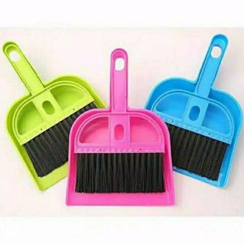 HOT DEALS Sapu Mini Set Serok Cikrak kecil kebersihan karpet mobil meja laptop Pembersih Debu Multif