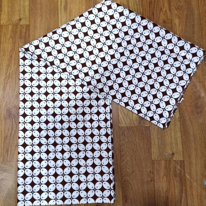 kain batik jarik samping motif kawung latar putih jogja solo TS