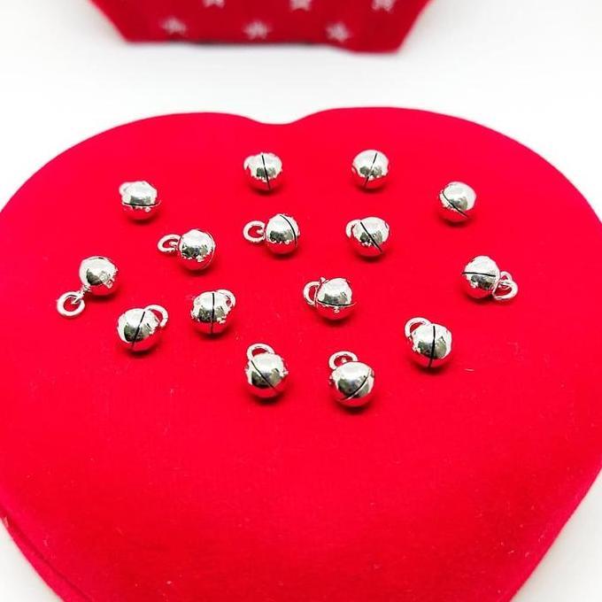 Kerincingan gelang bunyi perak asli 925/silver lapisan mas putih murni