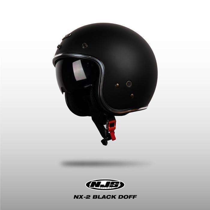 Njs Nx-2 Solid List Chrome (Free Pet) - Helm Retro | Njs Retro | Helm Bogo | Njs Bogo | Bogo Polos |