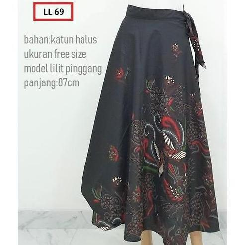 Bawahan Batik Rok Batik Lilit Panjang Rok Batik Lilit AS