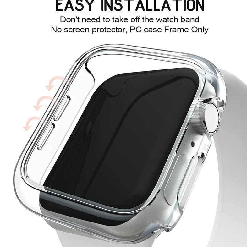 HOT DEALS HARD BUMPER NO GLASS PC CASE FOR APPLE WATCH SE 2 IWATCH SERIES 10 9 8 7 6 5 4 3 2 1 ULTRA