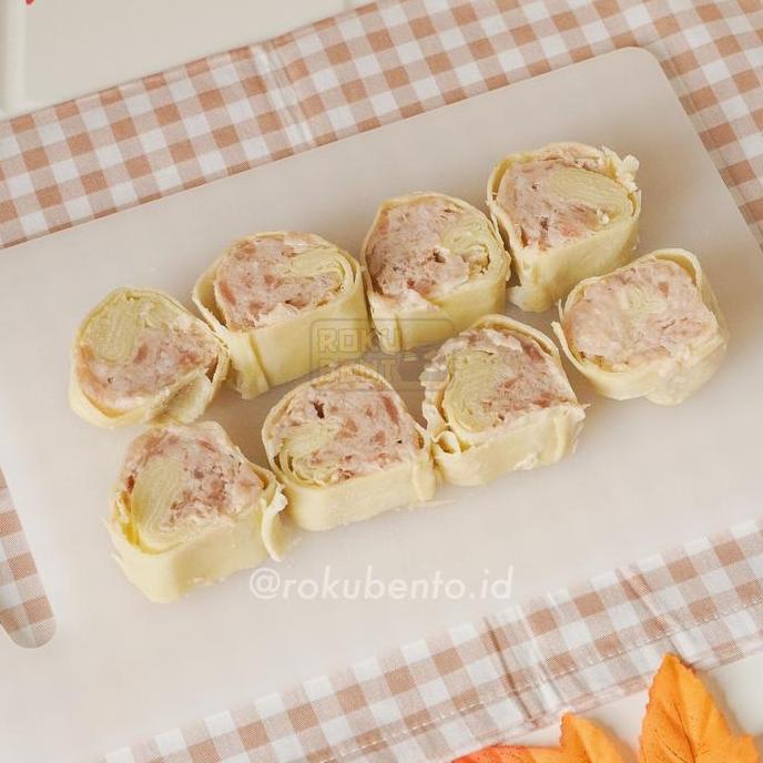 Eggroll Roku Bento BSD isi 7 Roll - Egg Chicken Roll