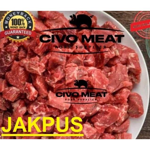 Daging Babi Kapsim Potong Dadu / Babi Kecap 500gr