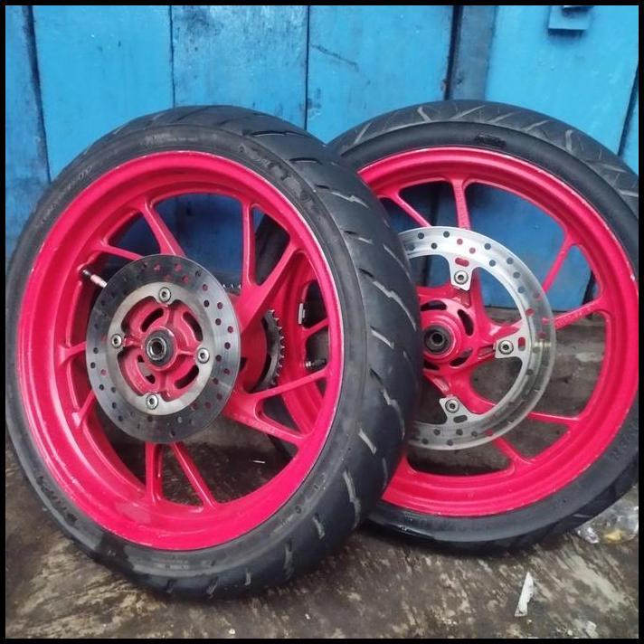 DISKON VELG VELEK PELEK DEPAN BELAKANG CBR CB 150 LED PACELIFT ORIGINAL 