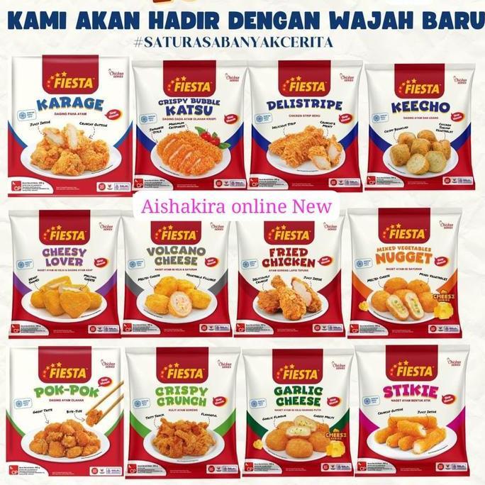 Fiesta Nugget ayam | Fiesta Karage ayam 500gr