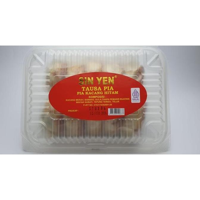 Snack Kue Pia SIN YEN kacang hitam Halal