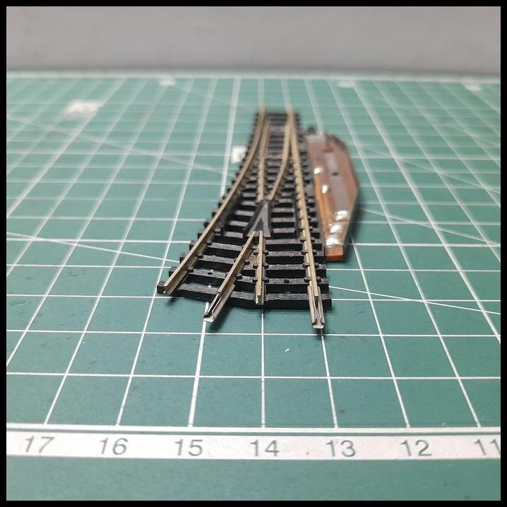 HOT DEAL TRIX N GAUGE - WESEL MANUAL KANAN (4965) TR23 !!!!