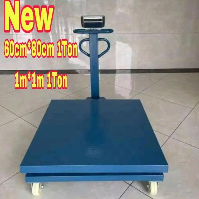 Timbangan Duduk Digital Daijin 500Kg Roda