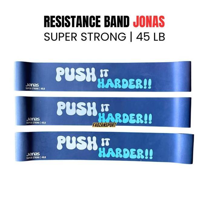 Resistance band jonas karet Alat latihan Olahraga otot kaki jonas hitam navy Outdoor Alat Olahraga