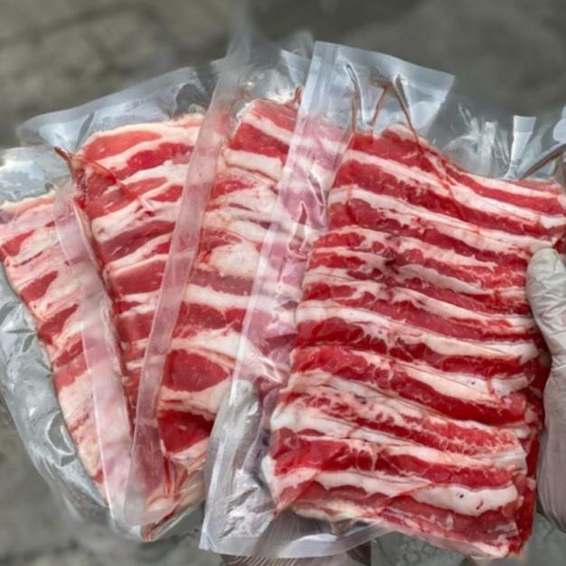 Terlaris DAGING SAPI / BEEF SLICE / DAGING SLICE /  SHORTPLATE USA / YOSHINOYA