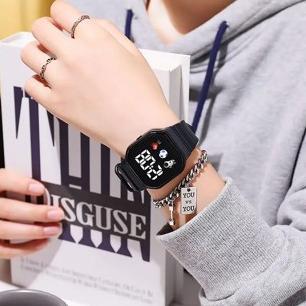 TERBARU Jam Tangan Karet LED Jam Tangan Anak Anak Jam Tangan Sports Watch Jam Tangan Olahraga Jam Ta