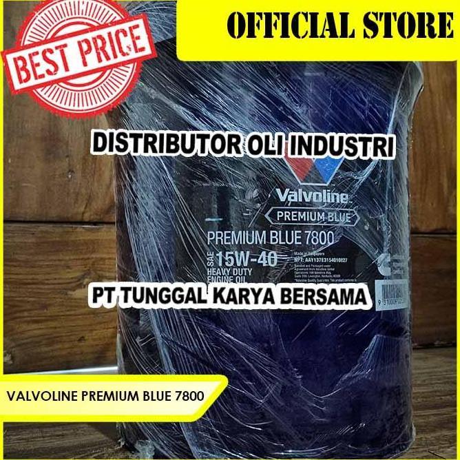 Ready VALVOLINE PREMIUM BLUE 7800 15W-40 ( 18 L - Ready Stock )
