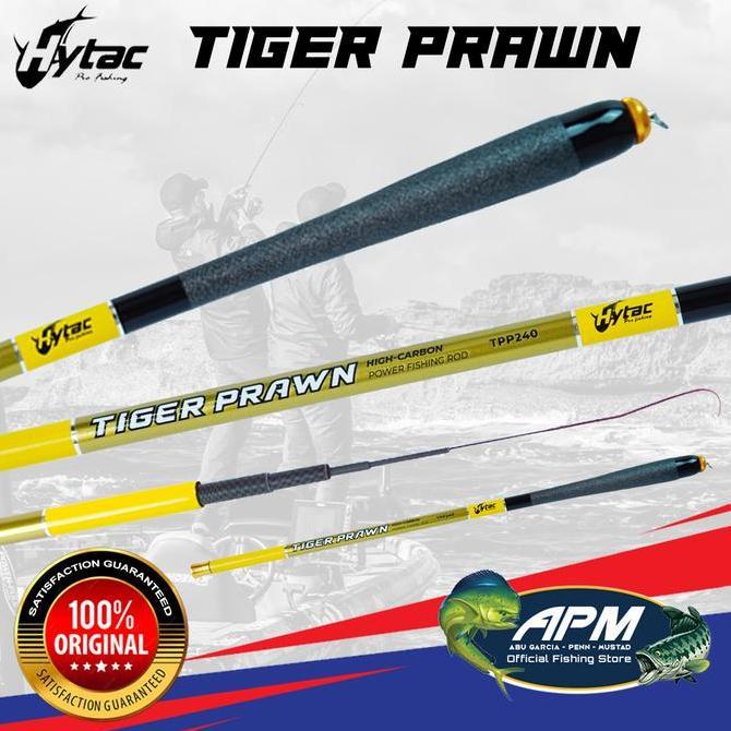 HYTAC Joran Pancing Tegek TIGER PRAWN 180cm - 240cm High Carbon Material Super Kuat Ringan dan Sensi