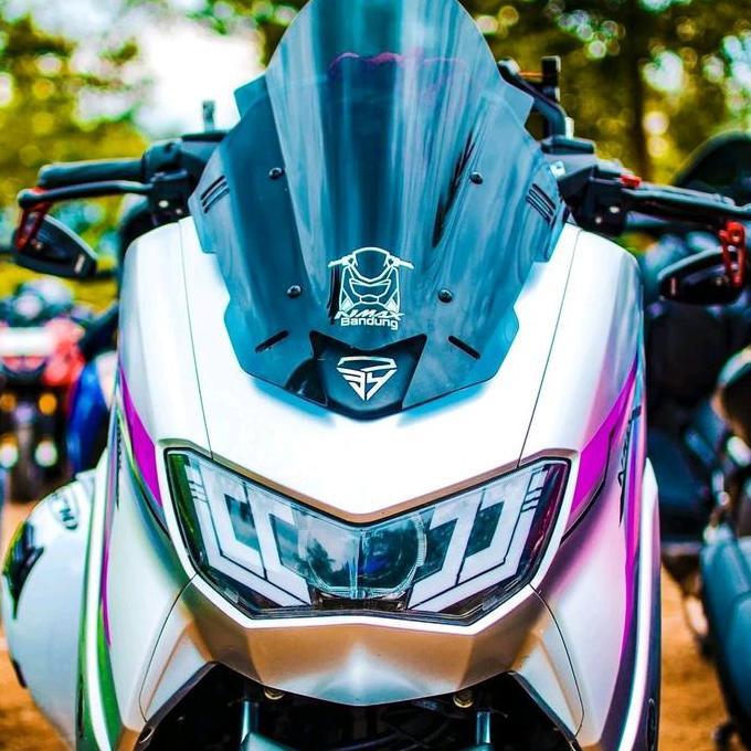 Windshield Nmax Coak Sirip Visor Nmax Tebal 2020 Tdr Mini V4