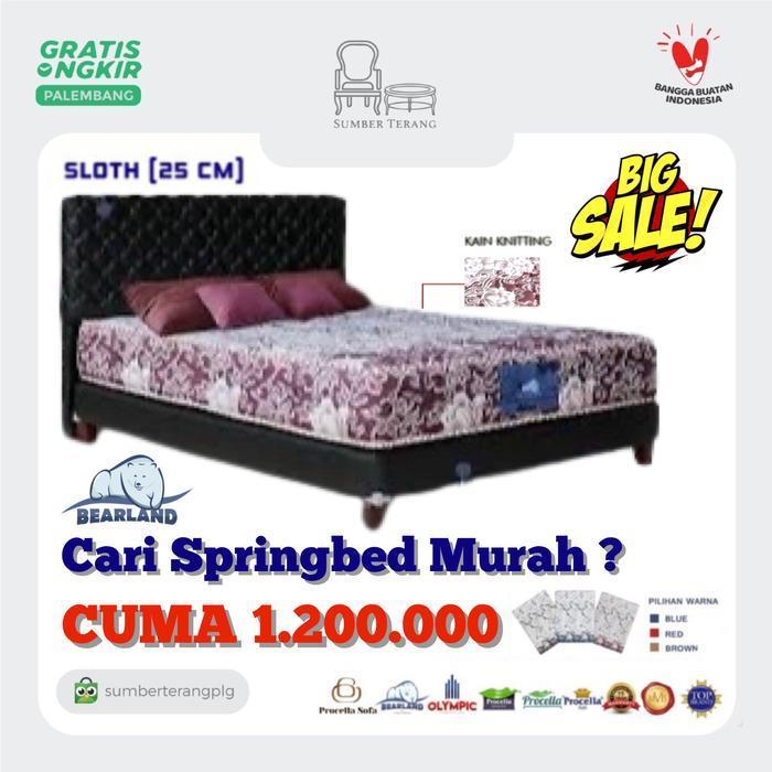 Promo Kasur Olympic Springbed Bearland Matras Olympic Bearland Sloth