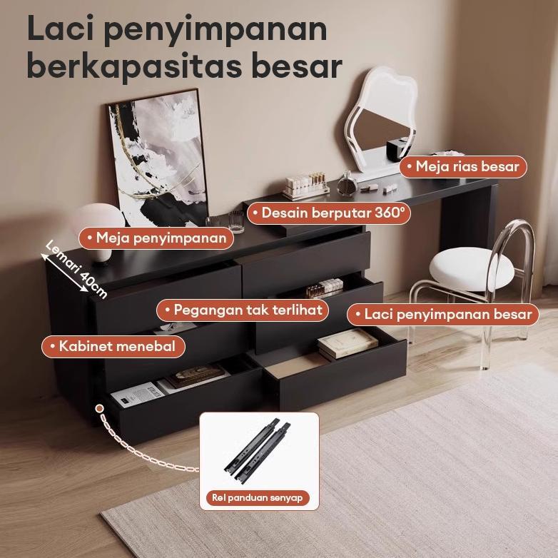 TERMURAH MEJA RIAS DAPAT RENTANGKAN MEJA RIAS MEJA KAMAR LEMARI LACI BEDSIDE TABLE LEMARI KECIL MINI