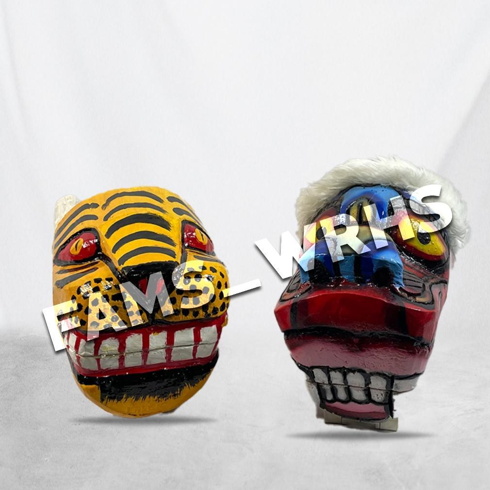 Barongan Kepruk Kucingan Kepala Barongan Jaranan Barongan Kayu Fm -03