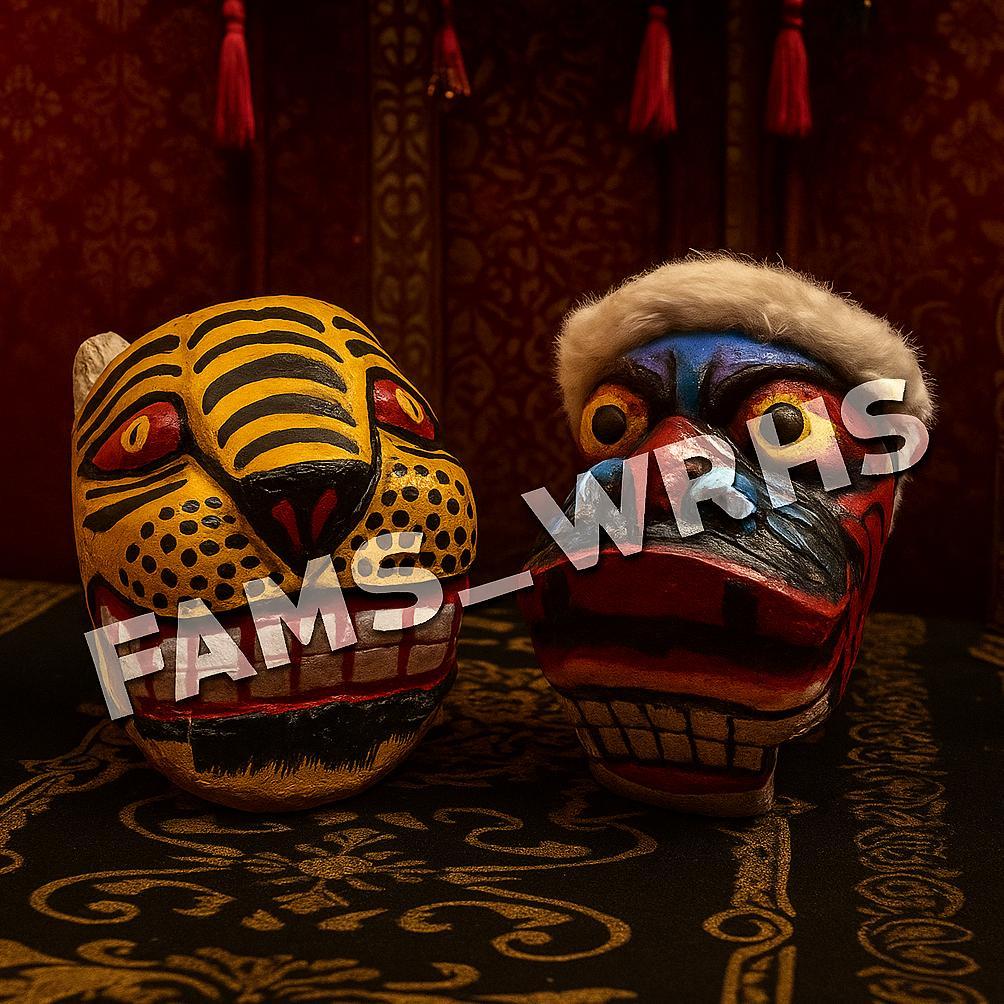 Barongan Kepruk Kucingan Kepala Barongan Jaranan Barongan Kayu Fm -48