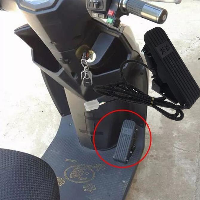 SWASAGARA Pedal Gas Elektrik Universal Kendaraan Listrik Mobil Listrik Sepeda Listrik Motor Listrik 