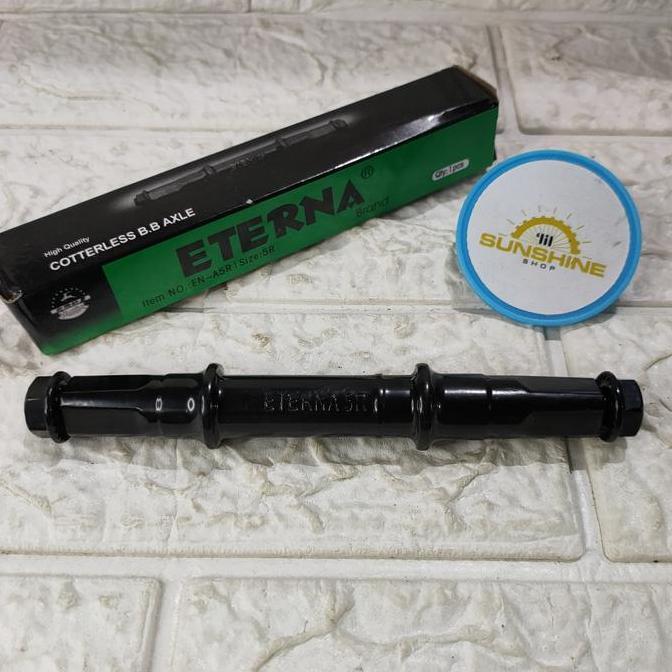 As Tengah BB Kotak ETERNA 5R Axle Mur Samping Untuk Crank Sepeda MTB Federal Lipat Seli CTB