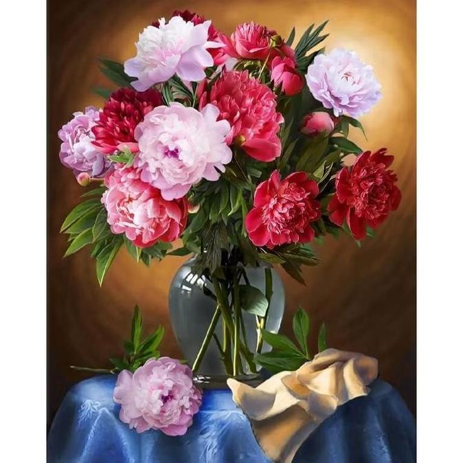 11CT Kristik Modern Kristik Pola Set lengkap stitch  Set Kerajinan Menyulam Set Kits Embroidery Bena