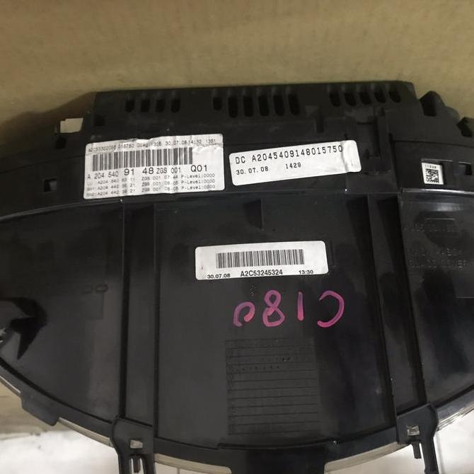 Speedometer second Mercedes Benz C180 C200 CGI 2010-2015 spedometer murah