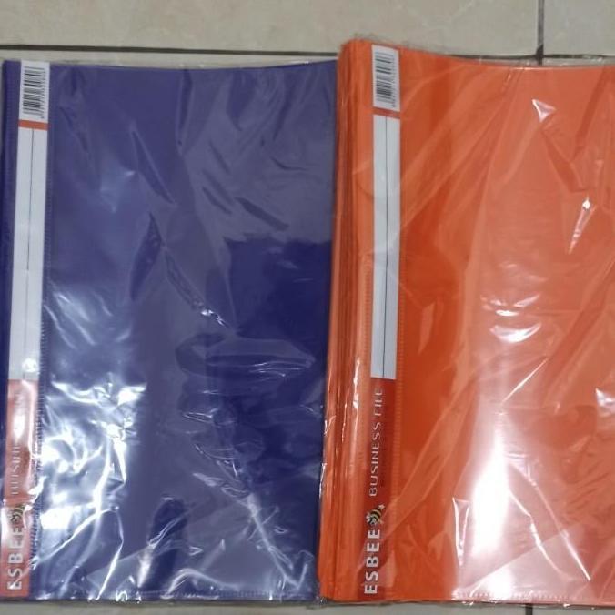 selusin ada kantong snelhecter map plastik F4 business file original